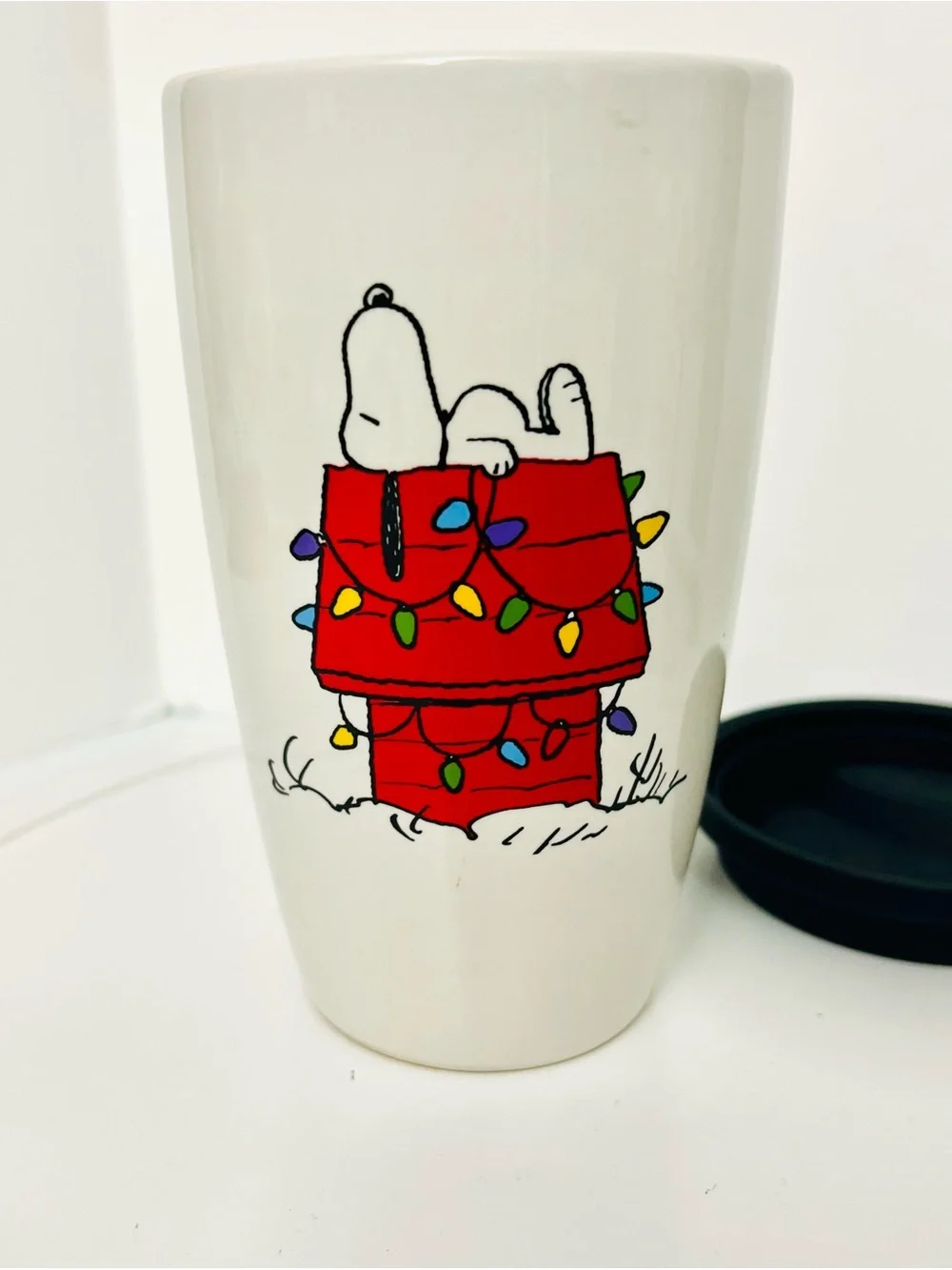 CHRISTMAS SNOOPY MUG & NIB ANIMATED LIGHT UP SNOOPY PLUSH TOY SET